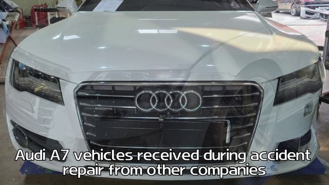 Audi A6C7 Vehicle & A7 Vehicle Accident Repair Proceeds смотреть онлайн