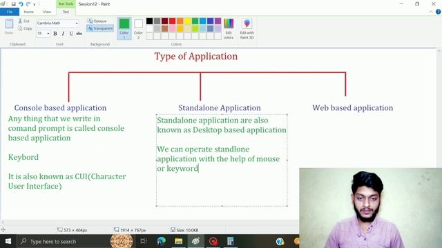 Types of application in java || Session-13 || Java tutorial for beginners смотреть онлайн