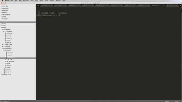 Try Django 1.8 Tutorial - 38 of 42 - Using SSH with WebFaction Secure Shell - Learn Django смотреть онлайн