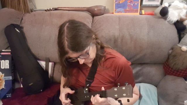 Improv 1,598: Noodles for Breakfast (Enya Nova soprano ukulele) смотреть онлайн
