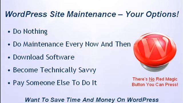 WordPress Site Maintenance - WordPress Maintenance Tutorials смотреть онлайн