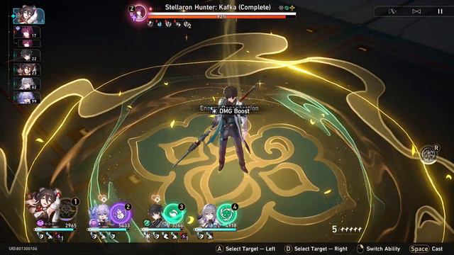 Lv. 90 Kafka Boss ft. Lv. 80 Dan Heng Team | (Honkai: Star Rail) смотреть онлайн