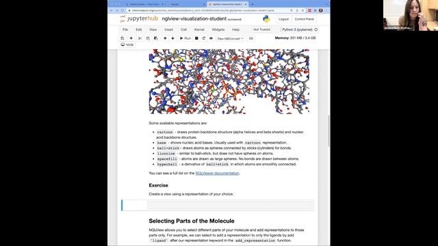 Visualizing PDB structures in the Jupyter Notebooks смотреть онлайн