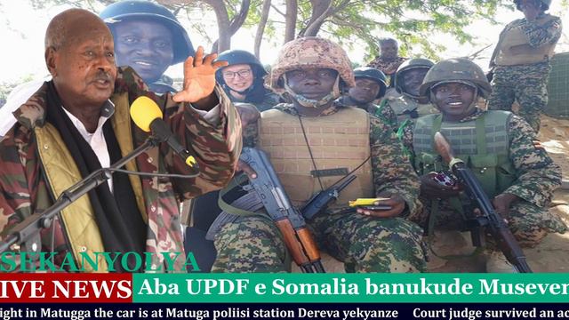 AGAVA E SOMALIA ABA UPDF BALANGIDE MUSEVENI OKUBBA SENTE ZABWE UN ZEBAWA! AYAGALA BAFIREYO TEBABANJ смотреть онлайн