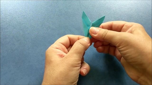 СНЕЖИНКА ОРИГАМИ | Snowflake origami | Christmas craft смотреть онлайн