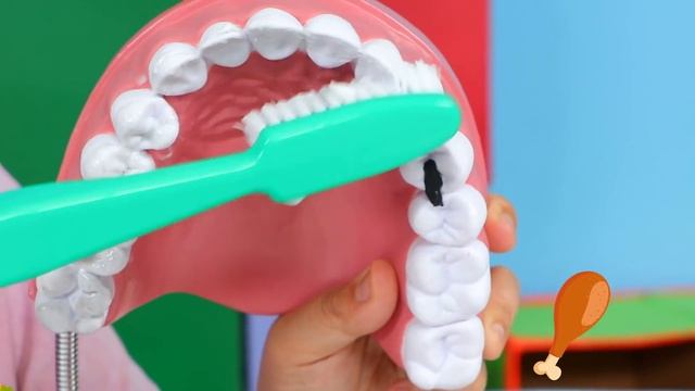 Why should we brush our teeth??? Educational Video for kids with Ryan!!! смотреть онлайн