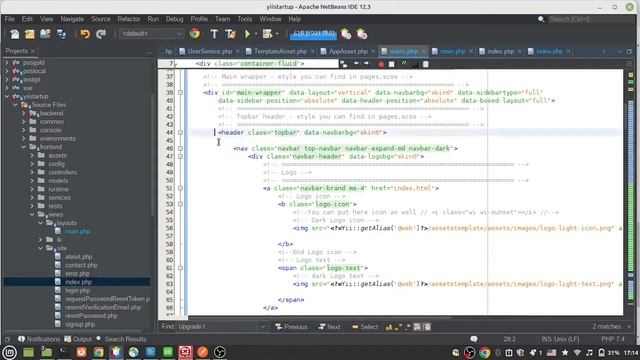 Урок 7. Пишем web-приложение на yii2. Натягиваем шаблон на главную страницу смотреть онлайн