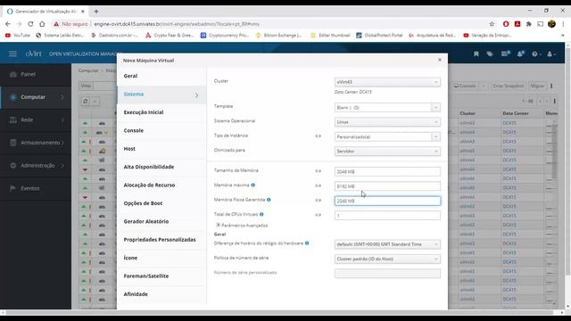 COMO CRIAR VM NO OVIRT смотреть онлайн
