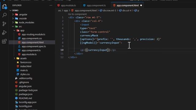 Angular Currency Input Formatting Made Easy | Angular 14 смотреть онлайн