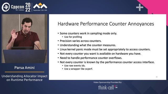 Understanding Allocator Impact on Runtime Performance in C++ - Parsa Amini - CppCon 2022 смотреть онлайн