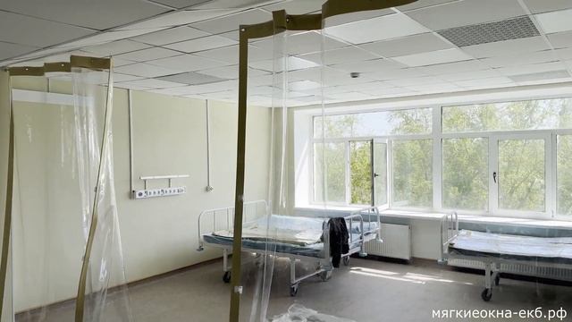Шторы-перегородки из ПВХ пленки в ЦГБ 24 смотреть онлайн