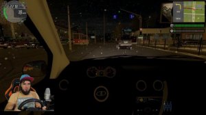 НОЧНАЯ ДОСТАВКА НА ЛАРГУСЕ - CITY CAR DRIVING + РУЛЬ