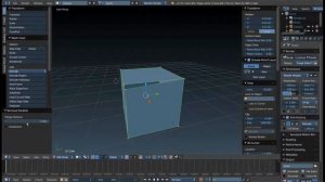 Удаление двойных вершин в Blender