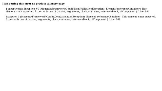 1 exception(s): Exception #0 (MagentoFrameworkConfigDomValidationException): Element... смотреть онлайн
