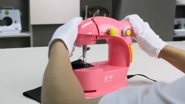 Mini Household Sewing Machine FHSM-201 Operational video смотреть онлайн