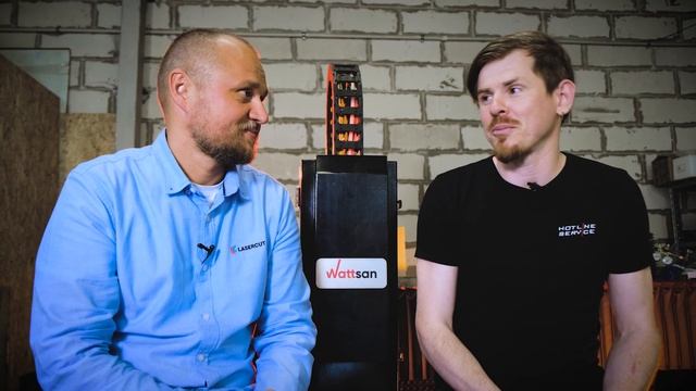 Как режется лазером углеродистая сталь толщиной 1,5 мм | лазерный металлорез Wattsan смотреть онлайн