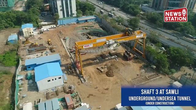 India’s First 21 km Long Undersea Tunnel Construction Underway for Bullet Train in Maharashtra смотреть онлайн