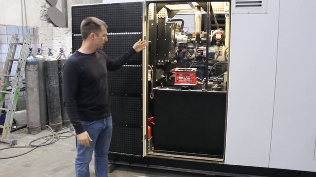 Гибридная электростанция(двигатель KUBOTA) смотреть онлайн