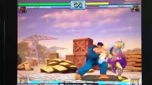Street fighter 3 3rd strike Ryu combo смотреть онлайн