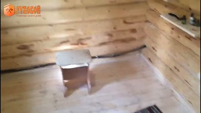 Баня 6*3 с террасой. Отделка внутри. смотреть онлайн