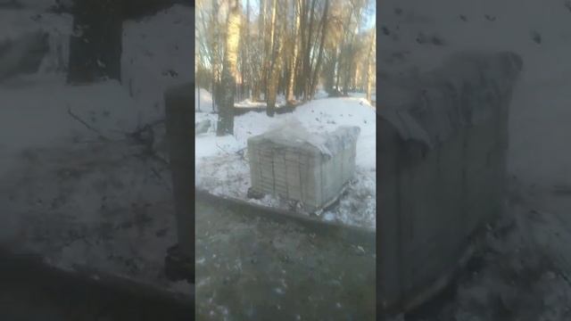 Как в мороз положить брусчатку? Оказывается можно)) смотреть онлайн