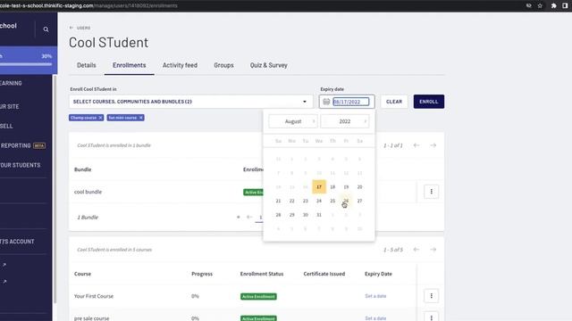 react quick enroll смотреть онлайн
