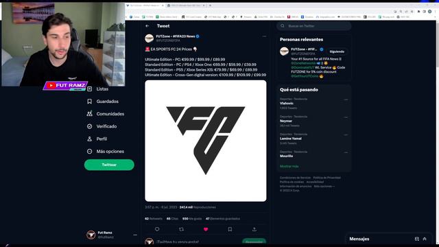 🚨¿PORTADA FILTRADA DE EA SPORTS FC 24?🚨 PRECIOS CONFIRMADOS ULTIMATE / STANDARD EDITION✅ смотреть онлайн
