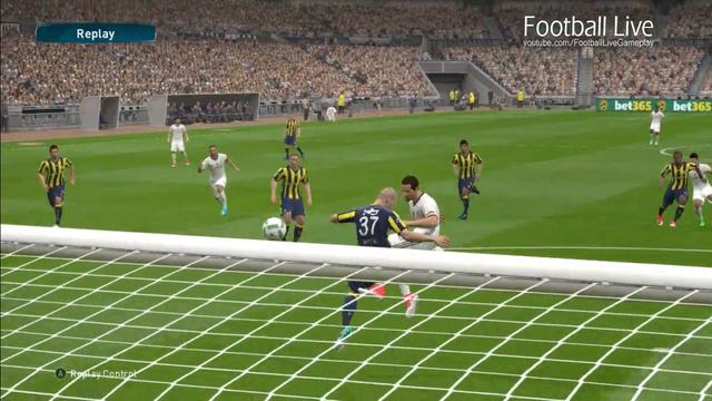 PES 2017 | Besiktas vs Fenerbahce | Gameplay PC смотреть онлайн