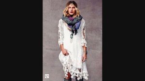 Вязаные вещи в стиле Бохо спицами и крючком | Boho стиль в одежде‬‬