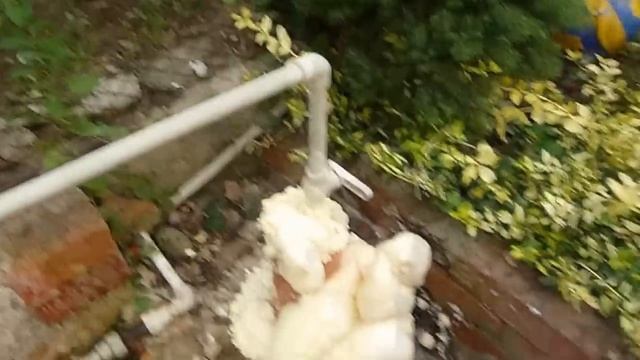 Кран для воды на улице / Своими руками // Жизнь в деревне смотреть онлайн