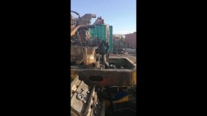 как снять двигатель с бульдозера чтз б10м