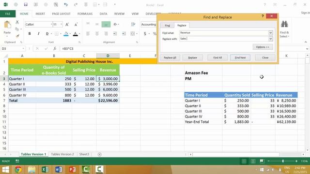 Excel Tutorial #161: Launching the Find and Replace Dialog Box (Ctrl + H) смотреть онлайн