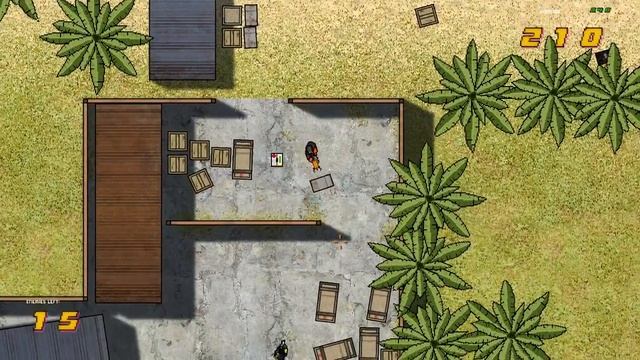 Gravity Gun for the win Half-Line Miami смотреть онлайн