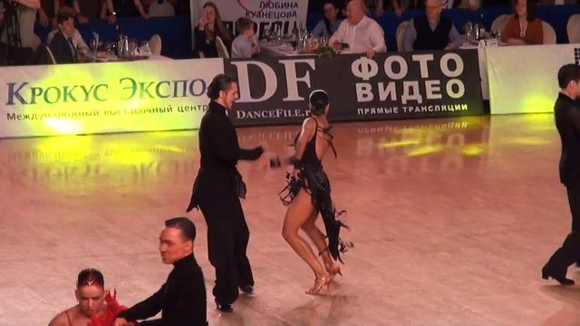 Герасимов Святослав - Захарчук Анастасия Чемпионат РТС Взрослые Латина 1/4 Пасо смотреть онлайн