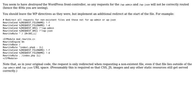 DevOps & SysAdmins: Redirect all urls to the root except /wp-admin and wp-json (2 Solutions!!) смотреть онлайн