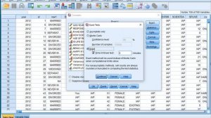 SPSS - Fisher exact test