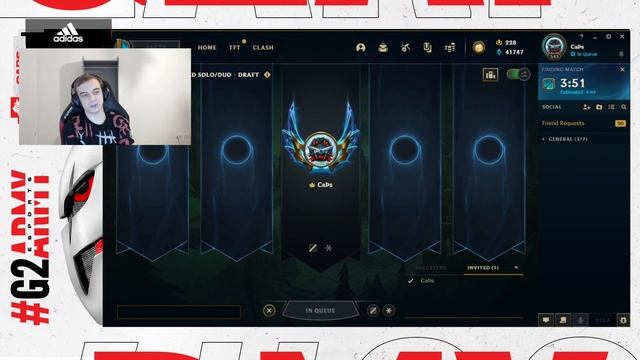 G2 Caps On League vs Dota's Prize Pool смотреть онлайн