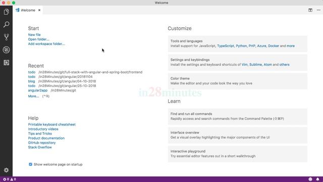 Importing Angular App into Visual Studio Code смотреть онлайн