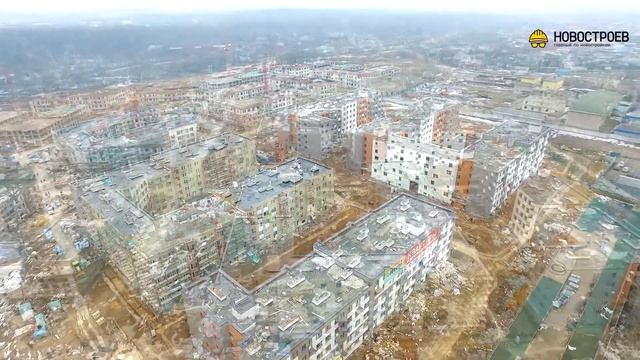 Аэросъемки ЖК "Май", 17.03.2017 смотреть онлайн