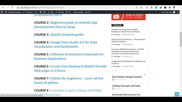List of 15 Free Online Courses | Limited Time Offer | Hurry Up #freecourses #freecertificate смотреть онлайн