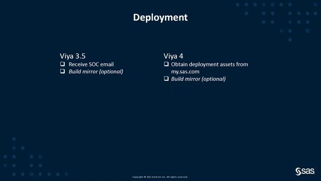 SAS Viya 3.5 and SAS Viya 4: A Side-by-Side Comparison смотреть онлайн