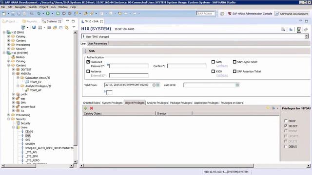 SAP HANA Academy - Modeling: SQL Analytic Privileges [SPS 10] смотреть онлайн