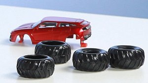 Ремонтируем игрушку машинку. Инерционный Монстр-Трак. МанкиИгрушки