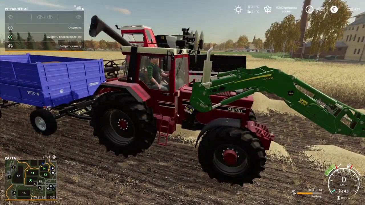 (PS4 Pro) FS19 Oberkrebach #48 Project Bio смотреть онлайн
