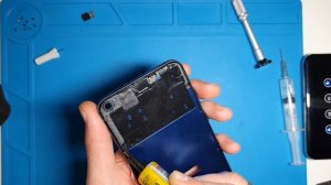 Замена дисплея Honor 20 view. Разбор honor 20 view