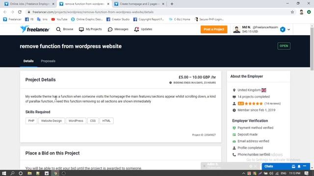Wordpress Theme Customization Tutorial 001 by Freelancer Nasim смотреть онлайн