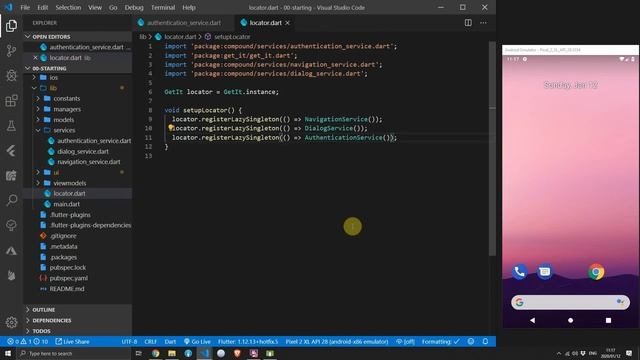 Firebase Authentication in Flutter | Production Patterns смотреть онлайн
