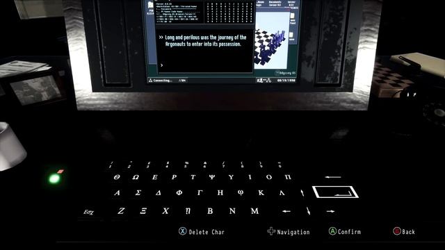 Daymare 1998 - How to Complete GREEK KEYBOARD PUZZLE (Chapter 1) смотреть онлайн