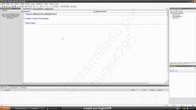 MySql y Visual Studio 2008 1/4 смотреть онлайн