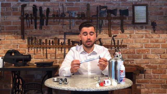 Аэрозоль по частям - аэрозольный клапан.